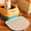 Multi-Layer Reusable Cat Litter Mat, 49.5x39cm, Spill-Proof Blue 16