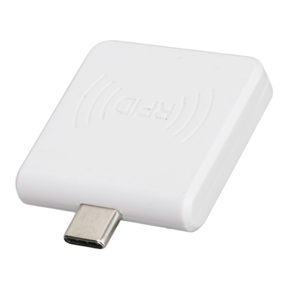 Contactless Rfid Card Reader 13.56Mhz Type C For Windows Mobile Phones White 5061369261667