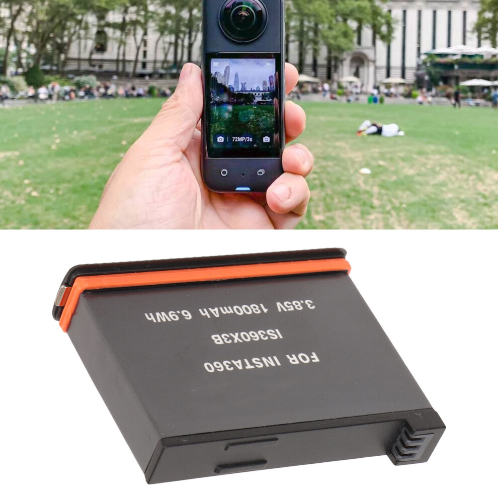 Replacement Camera Battery 3.85V 1800Mah For Insta 360 X3 9301369261967
