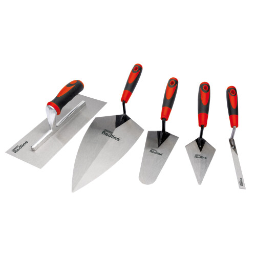 Draper Draper Tools Five Piece  Edging Pointing Trowel Set Hand Tool Carbon Steel 69153