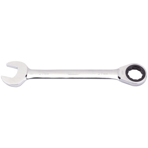 Draper Metric Ratcheting Combination Spanner, 27mm