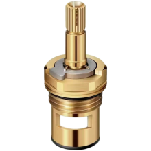 Messing-Ventilkern 2-teilige Wasserhahn-Ersatzpatrone Quick Open kompatibel mit Standard-Wasserhähnen 9940530070A 0070AH