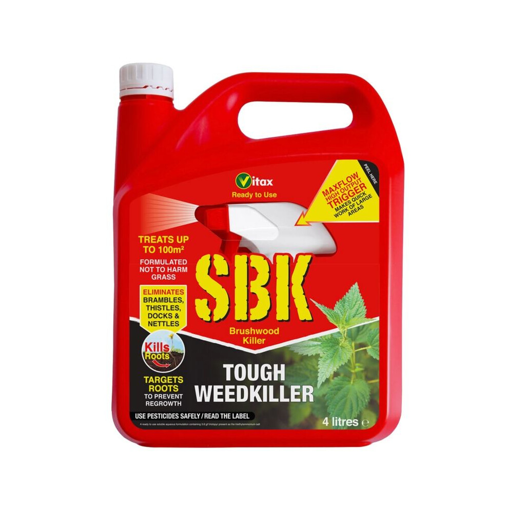 Vitax SBK Brushwood Weedkiller RTU 4 Litres