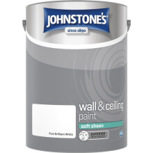 (Brilliant White, 5l) Johnstone's Soft Sheen Emulsion Paint
