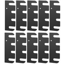 Das Reparaturset enthält 10 Stück Edelstahl-Türscharnierscheiben, Türscharnierabstandsplatten für Hardwareanwendungen