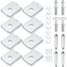 N7192 Klapptür-Reparaturhalterung (8 Stück), N7266 Klapptür-oberer Drehpunkt (2 Sets) – für 1-3/8" Holztür-Kit