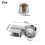 1 Set High End Bath Hinge Brackets For Shower Screens Robust ABS Material With Chrome Finish Designed 5