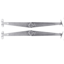 Hebedeckelstützen Rüsten Sie Ihre Schranktüren oder Schreibtische mit unseren Metallscharnieren mit geraden Deckeln auf, 2 Stück 26 cm Länge