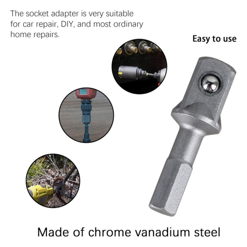 Y17A Impact Socket Set Driver Socket Adapter Set Impact Driver Socket Adapter 2 Sets