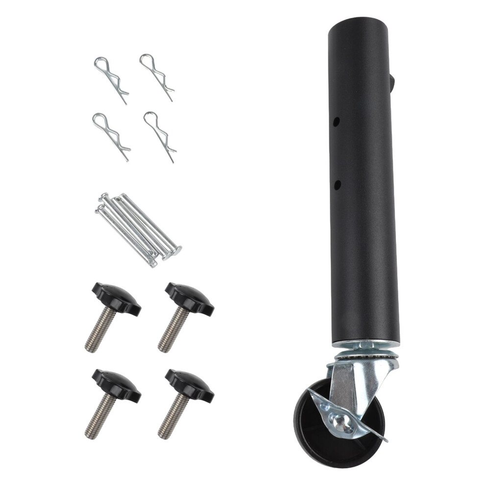 Table Leg Extender Set With Caster Wheels Designed For Folding Tables With Rubber Feet For Enhanced Stability And Support 6935161495492