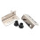 2 Τμχ Μεντεσέδες Περιστροφής 40x18mm Μεντεσέδες Πόρτας Κρυφού Άξονα Βαρέως 1