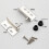 2 Τμχ Μεντεσέδες Περιστροφής 40x18mm Μεντεσέδες Πόρτας Κρυφού Άξονα Βαρέως 4