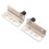 2 Τμχ Μεντεσέδες Περιστροφής 40x18mm Μεντεσέδες Πόρτας Κρυφού Άξονα Βαρέως 3
