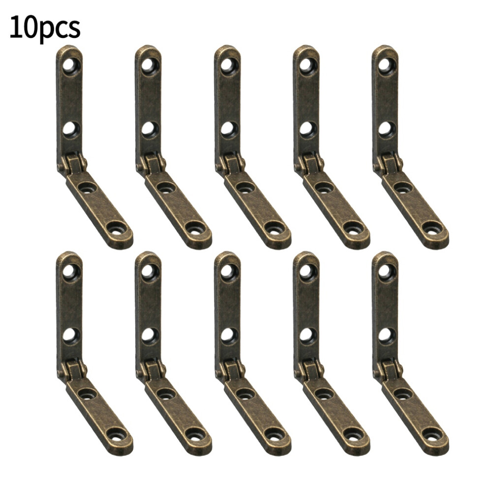 Anti-Rust Hinges Box 30Mm 90 Degree Reen Bronze With Mounting Screws Zinc Alloy 10Pcs Drawers For Small Woodworking Projects 6935161492958