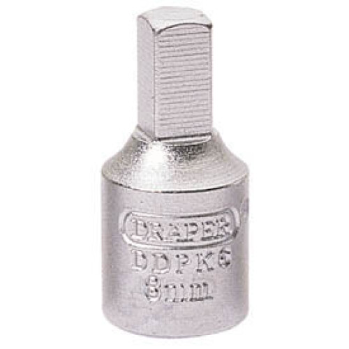 Draper Square Drain Plug Key, 3/8 Sq. Dr., 8mm