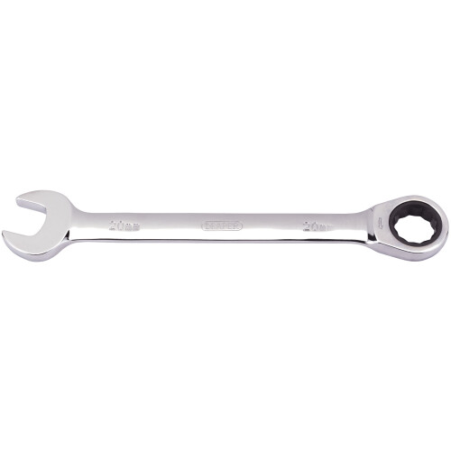 Draper Metric Ratcheting Combination Spanner, 20mm