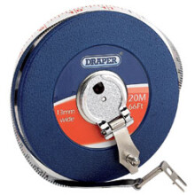 Fibreglass Measuring Tape, 20m/66ft x 13mm
