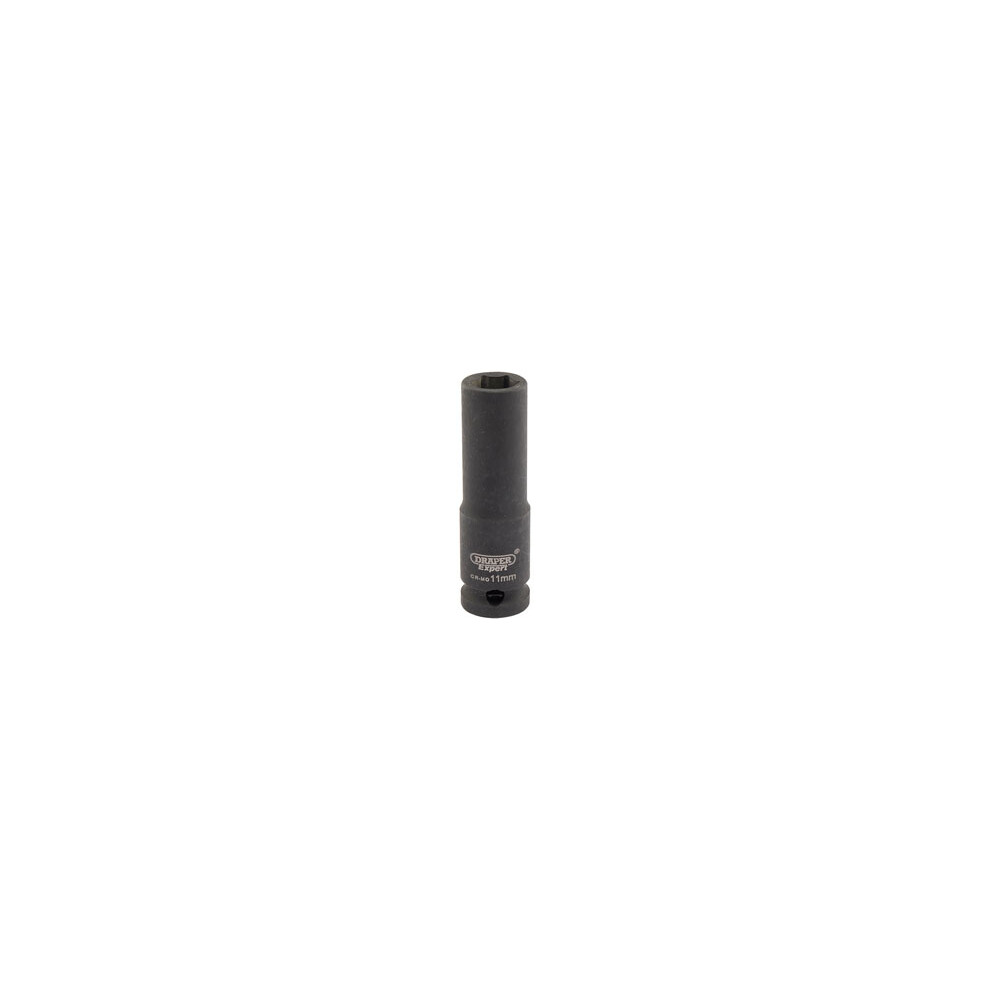 Draper Expert HI-TORQ® 6 Point Deep Impact Socket, 3/8"" Sq. Dr., 11mm
