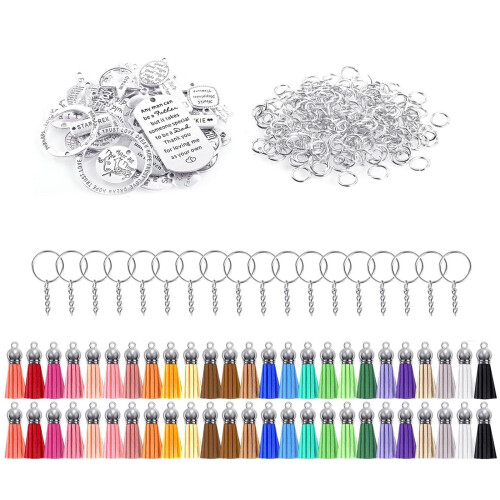 Personalized Keychain Set Motivational Keyring Accessories with