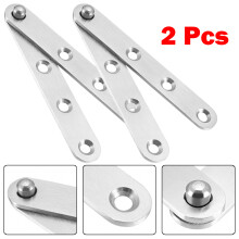 Ein-Wort-Scharniere, Scharniere, Schrank für Haustür oder Fensterrahmen-Werkzeugkasten, Dicke 2 mm 100 x 16 x 11 mm 2 Stück Marke