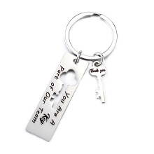 Stainless Steel Keychains Party Gift Backpack Hanging-Style B
