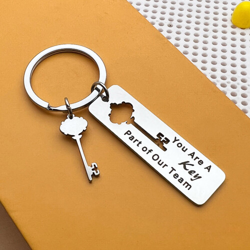 Stainless Steel Keychains Party Gift Backpack Hanging-Style B 1