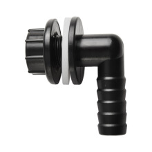 1 Stück Ellbogenanschluss 3/8" bis 14mm Schlauchdüse, geeignet für Wasserbecken, Aquarienbewässerungs-Gartenversorgung, Wasseranschlüsse