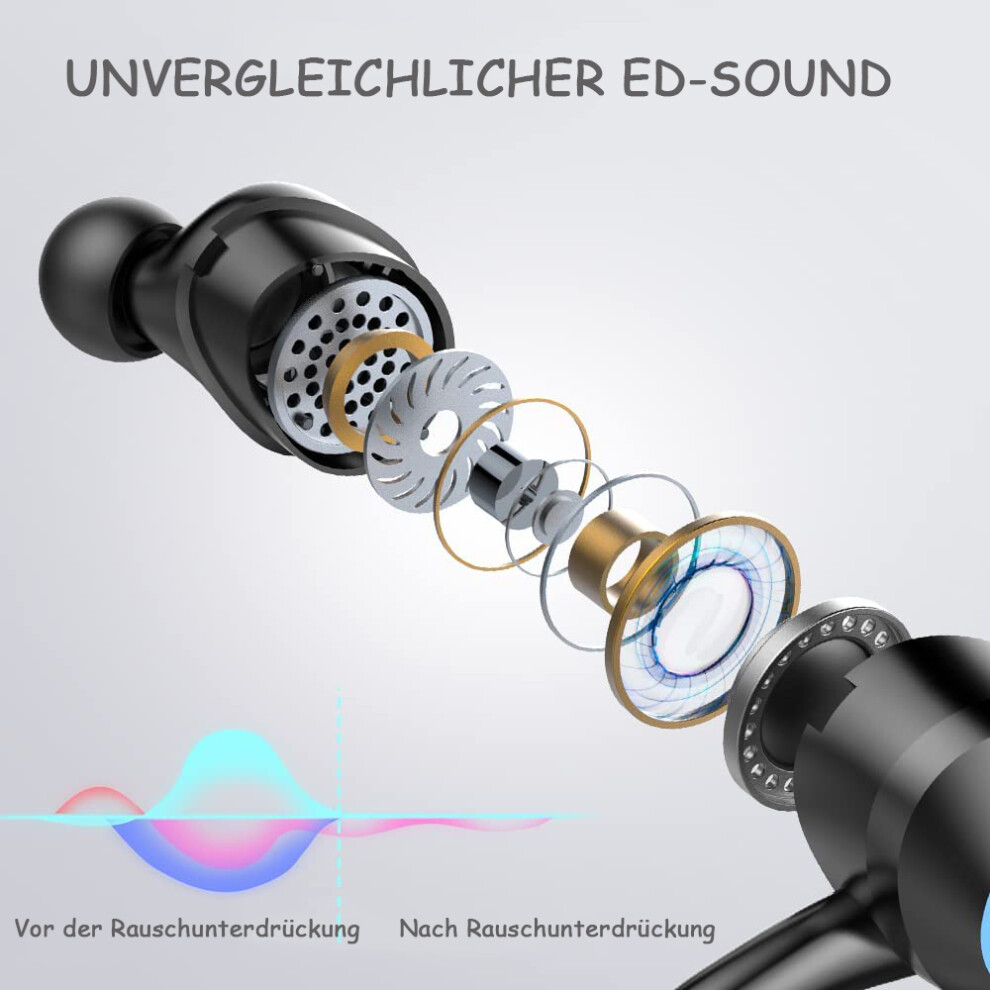 Bluetooth Headphones, In-Ear Sport Wireless Earbuds With High-Fidelity Stereo Sound And Advanced Bluetooth 5.3 Technology, Perfect For 9169997029249