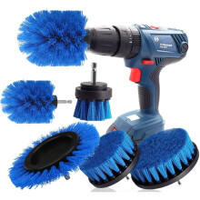 Kit de nettoyage électrique avec brosse et accessoire pour perceuse, connexion rapide et embout extensible pour nettoyant tout usage, ensemble de 5