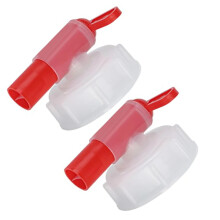 2-PCS-Steckwasserhähne Dosierhahn DN61 Auslaufhahn für Tanks 15-60 Liter Exportwasserhahn Gartenwasseranschlüsse Sanitärarmaturen