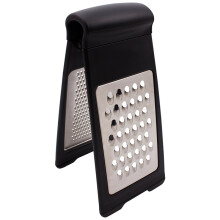 Veelzijdig rasp- en meetgereedschap, moeiteloze voedselbereiding, ergonomische roestvrijstalen rasp voor Parmezaanse kaas, groenten en gember,