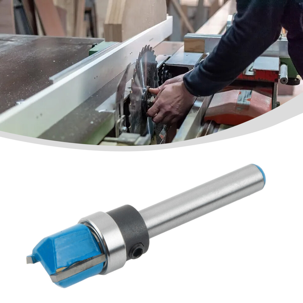 Accessories Attachment Router Bit Woodworking Carbide Pattern Routing Straight Flute Templat Trimming 6935161471489