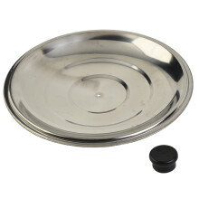 Wok serpenyős fedélek rozsdamentes acél fedélcseréje kör 32/34/36/38/40cm Edényalkatrészek konyhai főzési kiegészítők