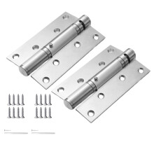 Gebürstete Edelstahl-Türscharniere, 2 PCs für den Raum, und Holztüren mit abnehmbaren Pins und Installationsbeschlägen