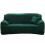 Housse de canapé élastique, extensible et serrée,-Double vert 1