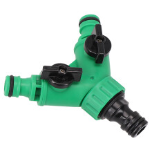 Ventilwasser-Schnellverbinder Y-förmiger Schlauchrohr Kunststoffsplitter Werkzeuge 2-Wege-Zubehöradapterelemente Marke