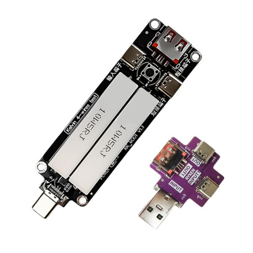 Kelvin Wire Resistance Voltage Current Meter USB Tester Current Voltage Meter Voltage Current USB Tester 2