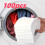 100 τμχ Color Catcher Sheet Proof Color, Απορροφητικό Χαρτί Αντι Πανί, 1