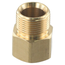 M22 15 mm Innengewinde auf M22 14 mm weiblicher metrischer Adapter Hochdruckreiniger Messingschlauchkupplungsadapter Schnellanschluss