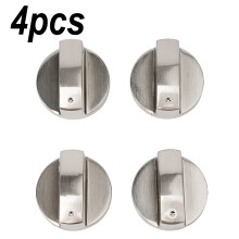 4 Teile pro Set Universal-Drehschalter-Bedienknöpfe Ersatz Küchenherd Gasherd Kochfeldsteuerung Gasherd Zubehör