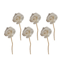 12St Ivory Aromatherapie Rattan Sticks Bloemvorm Diffuser Decoratie