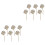 12St Ivory Aromatherapie Rattan Sticks Bloemvorm Diffuser Decoratie 3