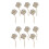 12St Ivory Aromatherapie Rattan Sticks Bloemvorm Diffuser Decoratie 5