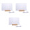 3Sets Acryl Mitteilungstafeln Mit , Abwischbar, Farbenfroh 5