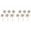 12St Ivory Aromatherapie Rattan Sticks Bloemvorm Diffuser Decoratie 2