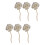 12St Ivory Aromatherapie Rattan Sticks Bloemvorm Diffuser Decoratie 11