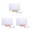 3Sets Acryl Mitteilungstafeln Mit , Abwischbar, Farbenfroh 4
