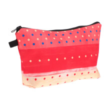 2Stk Kosmetiktasche Damen Make-Up Pouch Bunt Wasserdicht Leicht