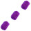 3Ud Leche Morado Para Tejer Y Cálido 5