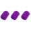 3Ud Leche Morado Para Tejer Y Cálido 4
